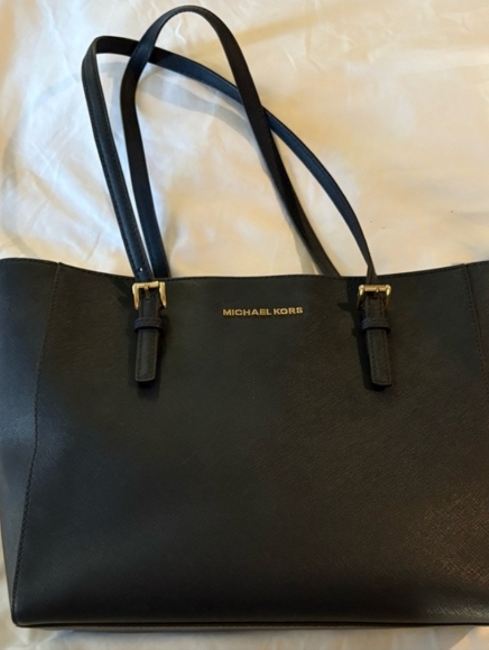Michael Kors Navy Dark Blue Tote Bag